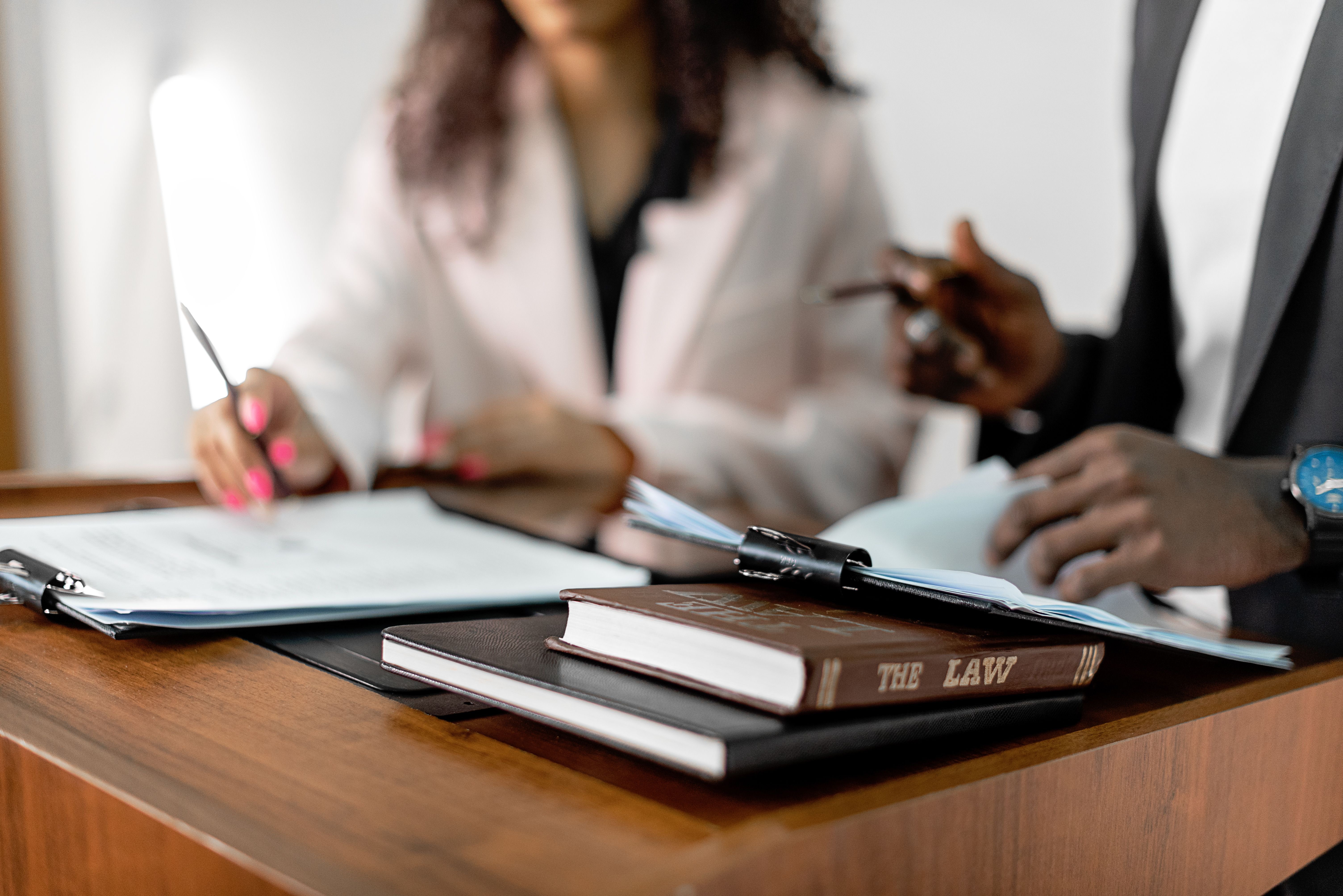 Estate planning documents and pen